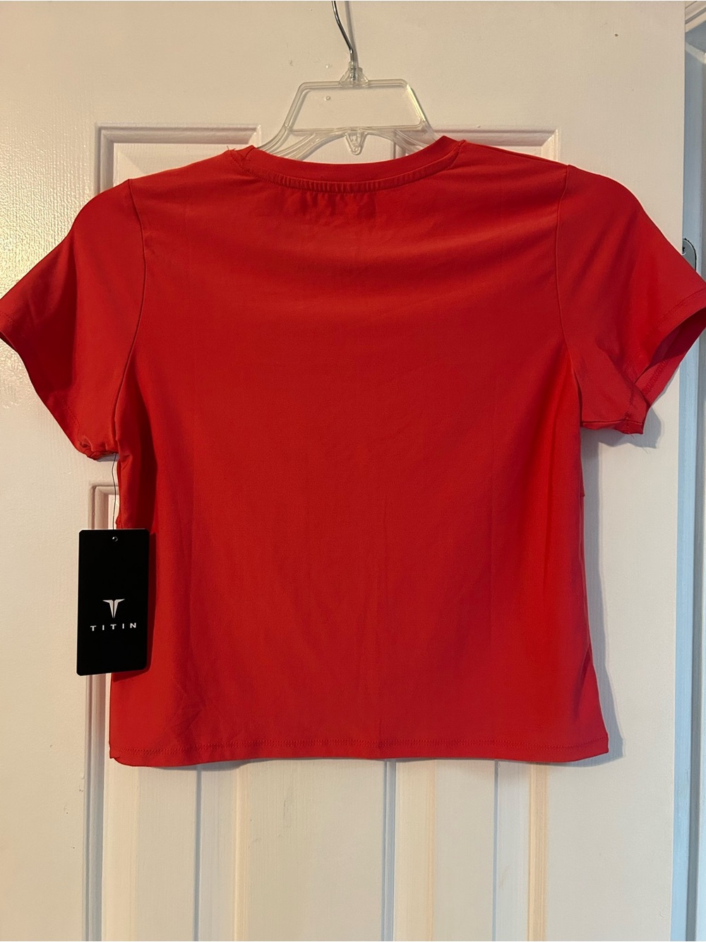 Women’s Watermelon Short-Sleeve Performance Top by Titin - Picture 2 of 5